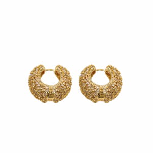 ARETE CHUNKY ZIRCONIA