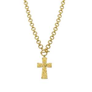 COLLAR CIRCULOS CON CRUZ