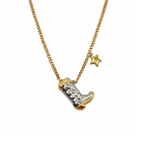COLLAR BOTA BI TONO