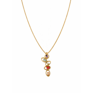 COLLAR OVALOS DIAMANTE