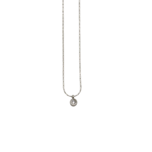 COLLAR MINI CIRCULO ZIRCONIA