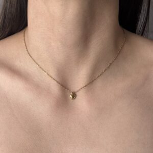 COLLAR MINI CORAZON LISO