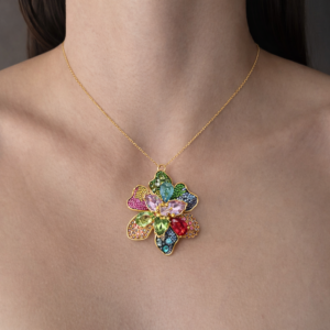 COLLAR IDYLLIA DUPE SW FLOR COLORES MAXI