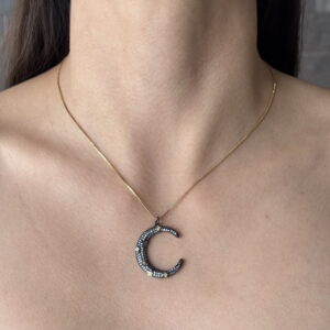 COLLAR LUNA ESTRELLADA