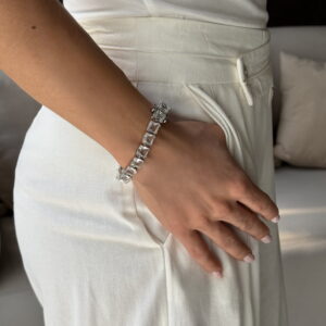 PULSERA MILLENIA DUPE SW CUADROS