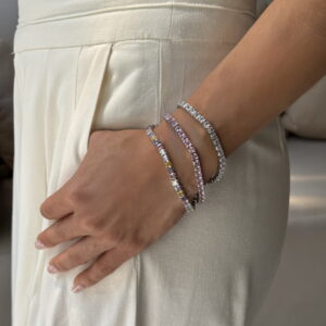 TENIS BRAZALETE CUADROS PEQUEÑOS