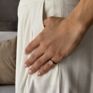 ANILLO FLOR PERLAS