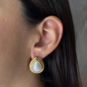 ARETE GOTA PERLA