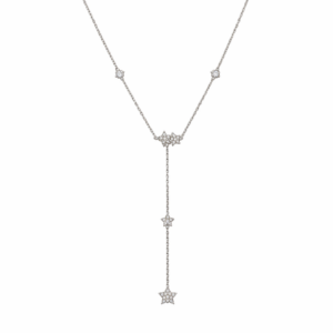 CORBATERO ESTRELLAS CON ZIRCONIAS Y DIAMANTES