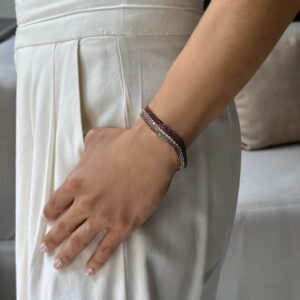 TENIS BRAZALETE CUADROS MINIS