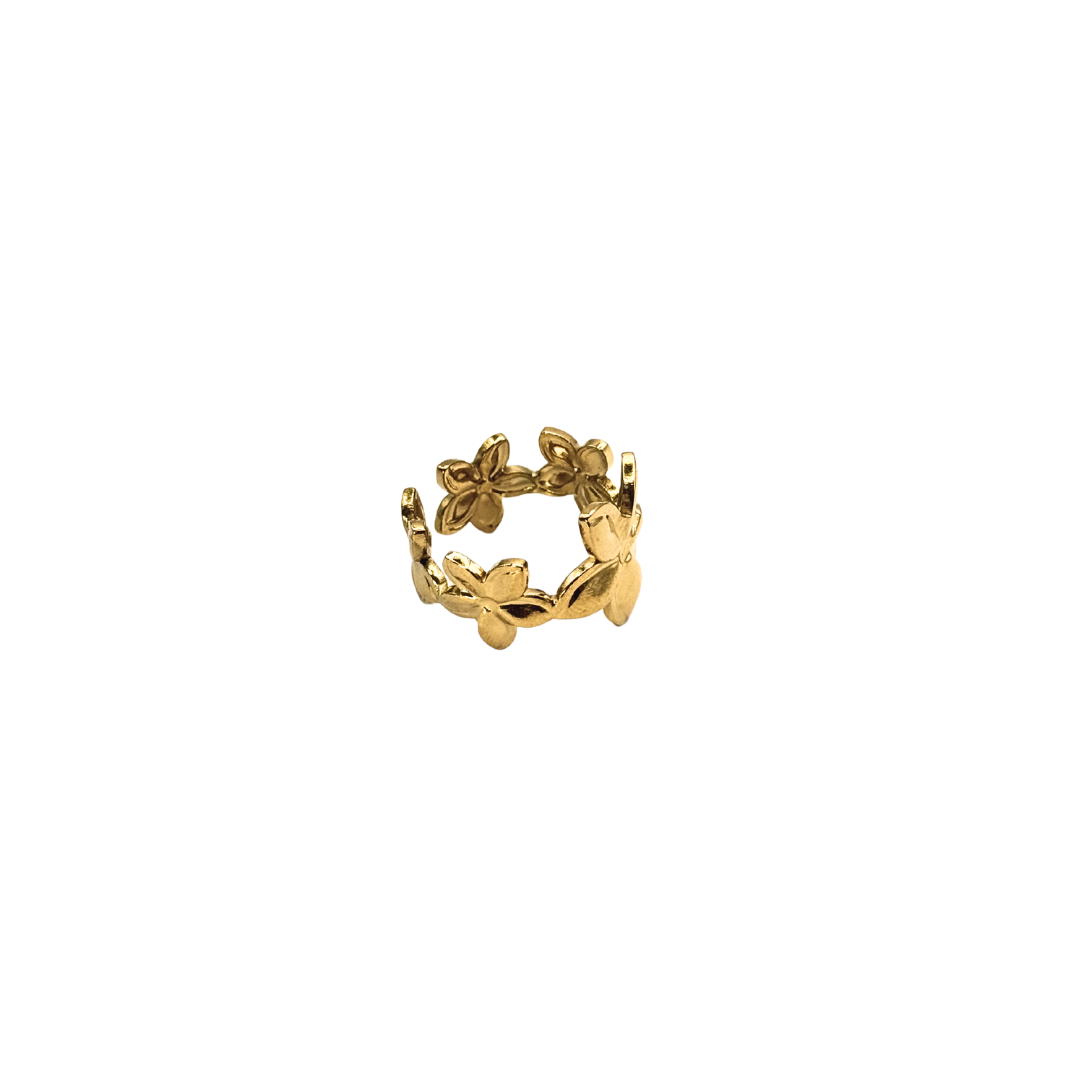 ANILLO FLORES GRANDES Y CHICAS PETALOS