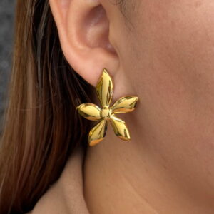 ARETE FLOR LISO