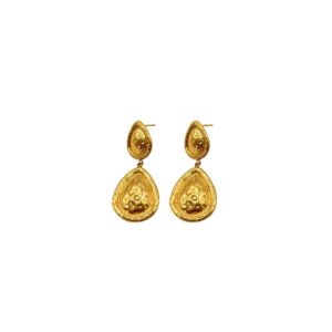 ARETE DOBLE OVALO COLGANTE