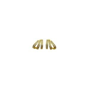 ARETE TRIPLE LINEAS CON ZIRCONIAS