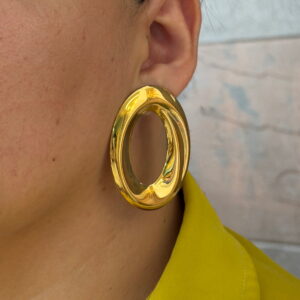 ARETE OVALO MAXI HUECO