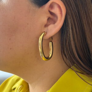 ARETE OVALO LISO