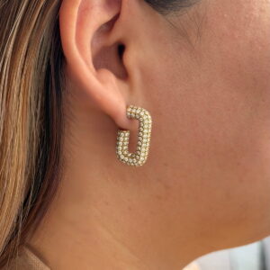 ARETE RECTANGULAR ZIRCONIA FULL