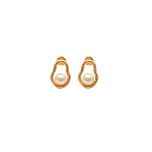 ARETE PERA HUECO CON PERLA