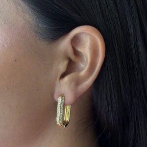 ARETE RECTANGULAR CON ZIRCONIA