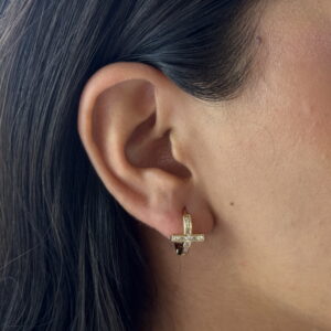 ARETE DUPE TIFFANY T ZIRCONIA CUADROS