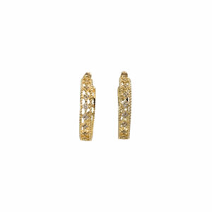 ARRACADA TREBOL CON ZIRCONIA