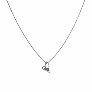 COLLAR CORAZON MADRE PERLA