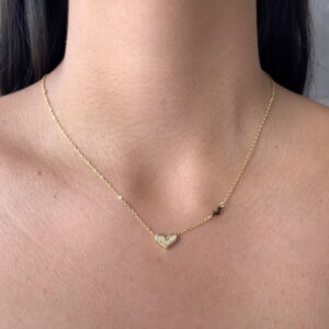 COLLAR CORAZON DOBLE