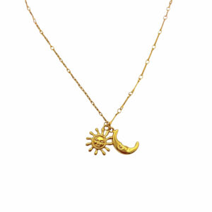 COLLAR CHARM LUNA Y SOL