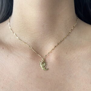COLLAR CHARM LUNA Y SOL