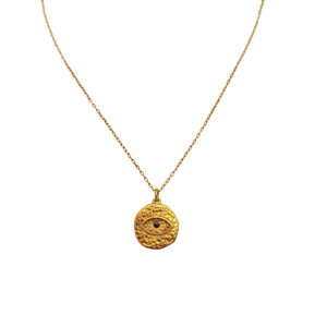 COLLAR PLACA OJO