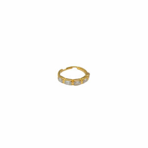 ANILLO CRISTAL RECTANGULAR