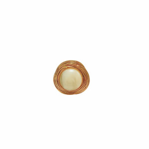 ANILLO CIRCULOS CON ACRILICO