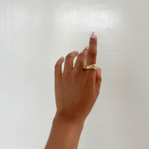 ANILLO CRUZADO CHUNKY