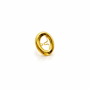 ANILLO OVALO HUECO MAXI