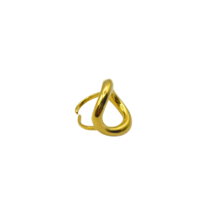 ANILLO OVALO CHUECO CHUNKY