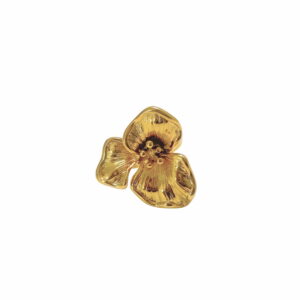 ANILLO FLOR TRES PETALOS PISTILOS