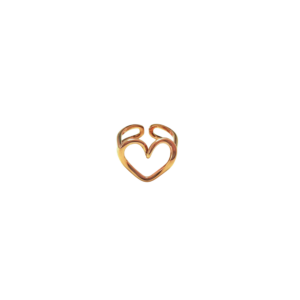 ANILLO CORAZON HUECO