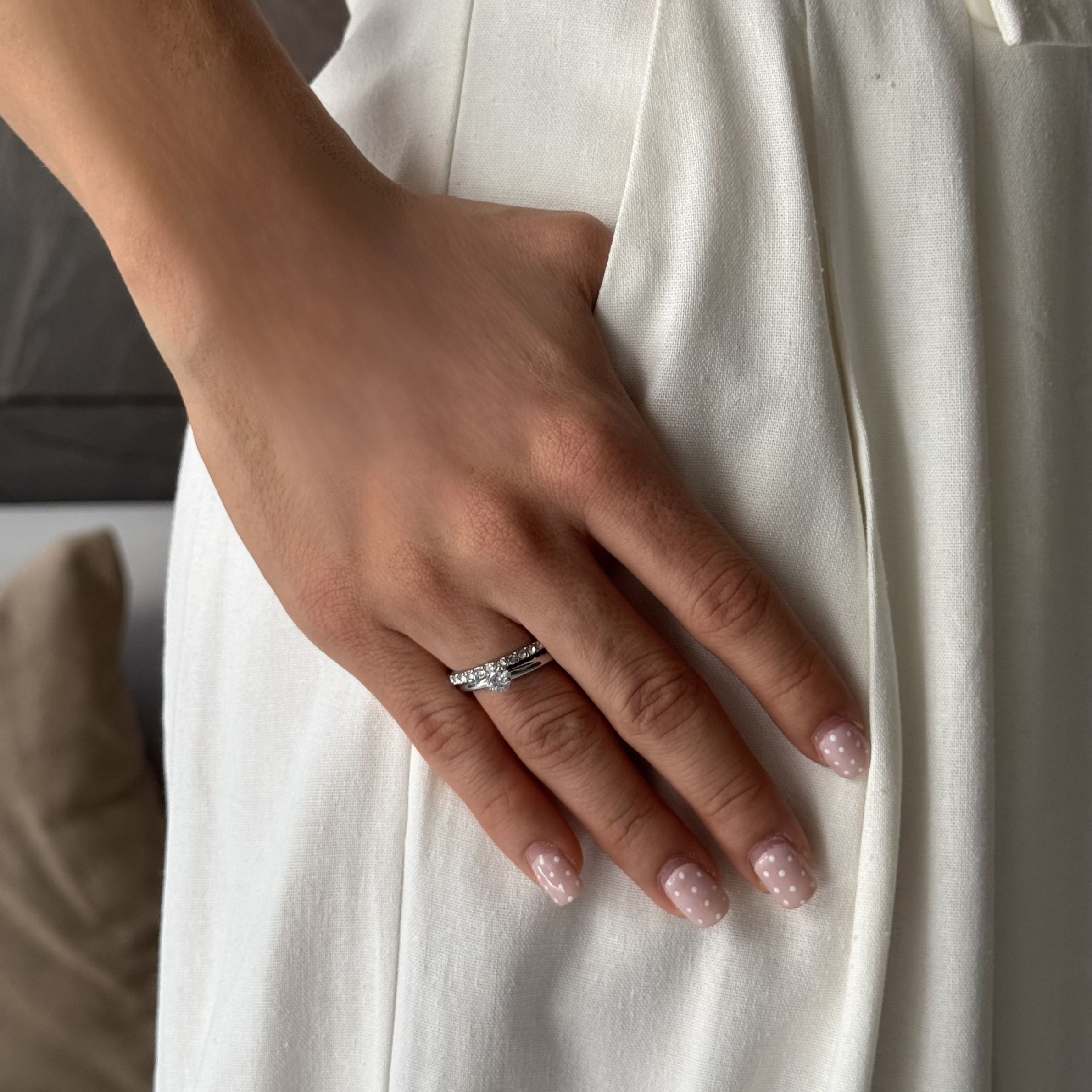 ANILLO DOBLE, CHURUMBELLA Y DIAMANTE - Imagen 3