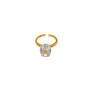 ANILLO DIAMANTE OVALADO MAXI