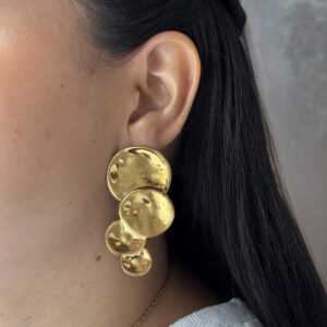 ARETE CIRCULAR ENTRELAZADOS EN DISMINUCION