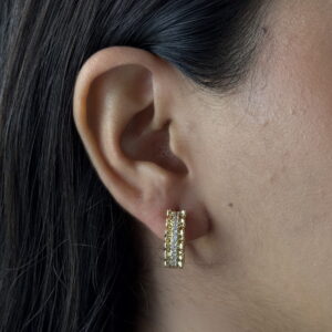 HOOPS CORRUGADO CON LINEA ZIRCONIA