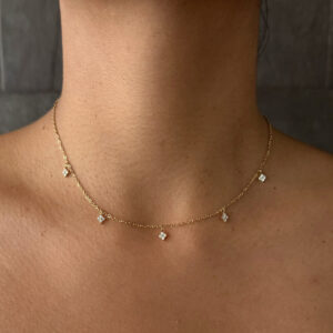 COLLAR CHARM MINI TREBOL