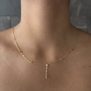 COLLAR SUTIL DE DIAMANTES MINI