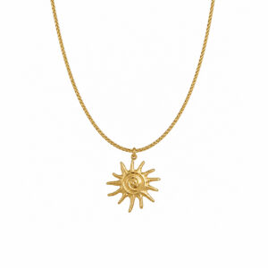COLLAR SOL CON ESPIRAL
