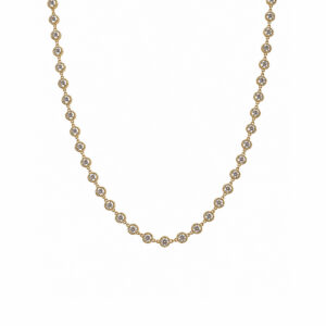 COLLAR CIRCULOS CON ZIRCONIAS