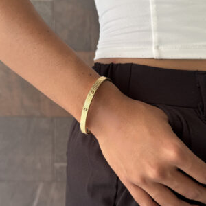 BRAZALETE DUPE CARTIER LOVE UNLIMITED