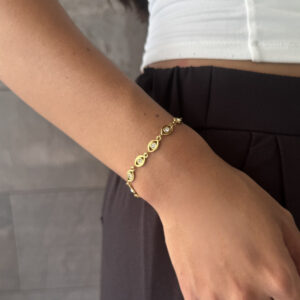 PULSERA OJITOS CON ZIRCONIA