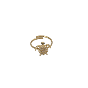 ANILLO TORTUGA CON ZIRCONIAS