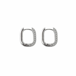 HOOPS RECNTAGULARES CON ZIRCONIAS GDE
