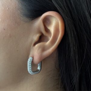 HOOPS RECNTAGULARES CON ZIRCONIAS GDE